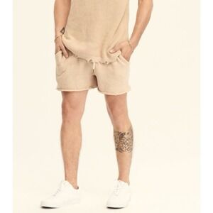 Ser.o.y.a Connor Shorts Mens Sand Beige / Cream Size L